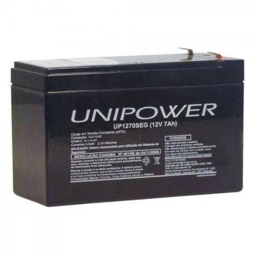 Bateria Selada UP1270SEG 12V/7A Unipower