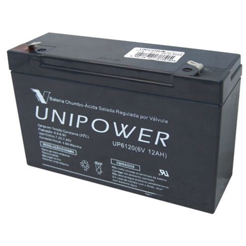 Bateria Selada Up6120 6V/12A Unipower