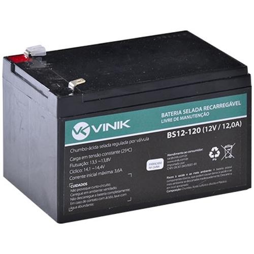 Bateria Selada Vinik Vlca 12v 12,0a Bs12-120