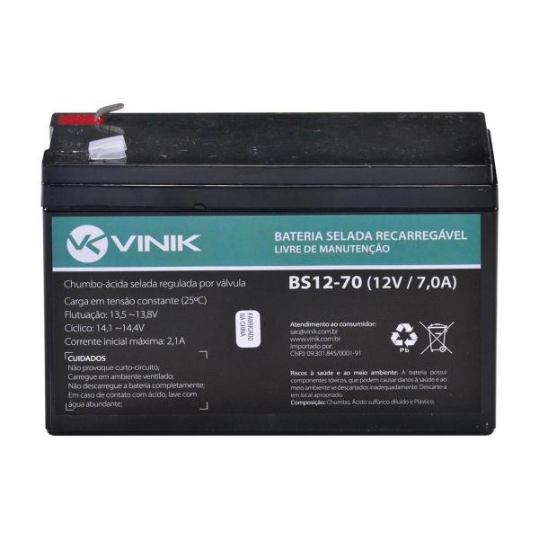 Bateria Selada Vlca 12V 7Ah Bs12-70 Vinik