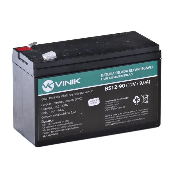 Bateria Selada VLCA 12V 9,0A BS12-90 - Vinik - Vinik