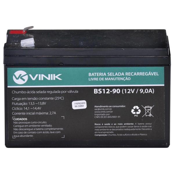 Bateria Selada Vlca 12V 9.0A BS12-90 Vinik