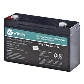 Bateria Selada VLCA 6V 12A BS6-120 - Vinik