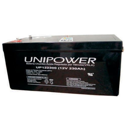 Bateria Selada VRLA 12V 230AH M8 UP122300 RT 06C071 - Unipower