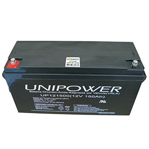 Bateria Selada VRLA 12V 150AH M8 UP121500 RT 06C067 - Unipower