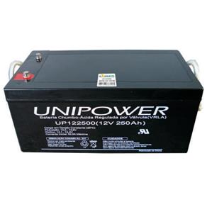 Bateria Selada Vrla 12V 250Ah M8 Up122500 Rt 06C075 - Unipower
