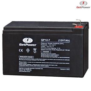 Bateria Selada VRLA 12V, 7Ah GP12-7,0 ? GetPower