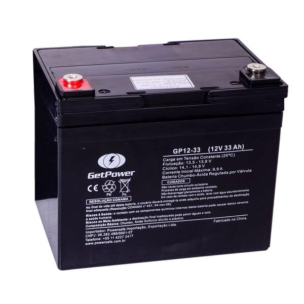 Bateria Selada Vrla - 12v 33ah Tecnologia Agm - Get Power