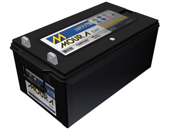 Bateria Solar Moura Clean 12MF220 (220Ah)