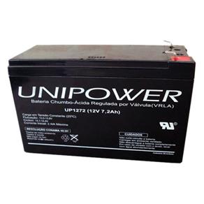 Bateria Unipower Up 1272 7.2Ah F187 não Automotiva