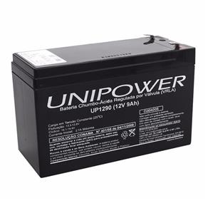Bateria Unipower Up 1290 12V 9.0Ah F187 não Automotiva