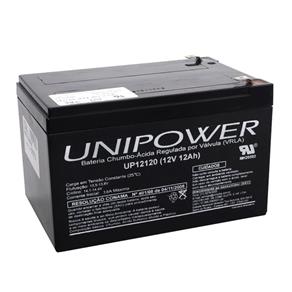 Bateria Unipower Up12120 12V 12Ah F250 Nao Automotiva