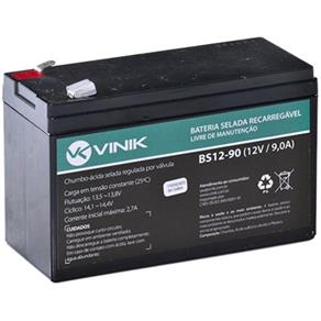 Bateria Vinik Selada Vlca 12v 9,0a Bs12-90