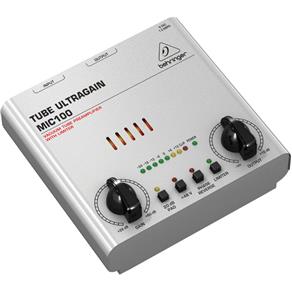 Behringer MIC-100 Pré Amplificador, Tube Ultragain