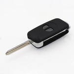 BLU Black 2 Botão Folding Remote Case Chave para Suzuki Key chain