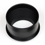 Black 2 polegadas para M48 * 0,75 Telesc¨®pio Para Adapter Ocular Lens Lens Adapter Ring