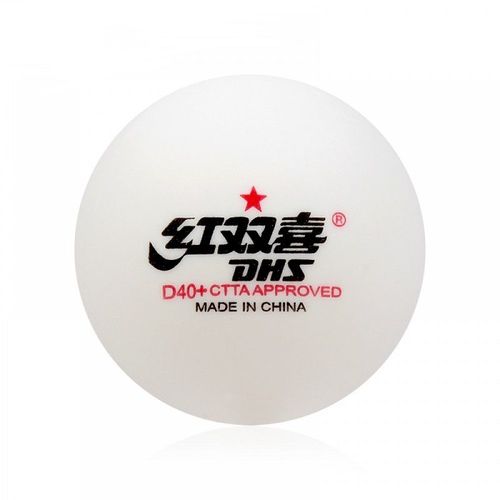 Bola para Tênis de Mesa Cellfree Dual 1 Estrela (10 Und) - Dhs