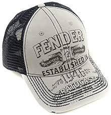 Boné Fender Trucker Logo Strato