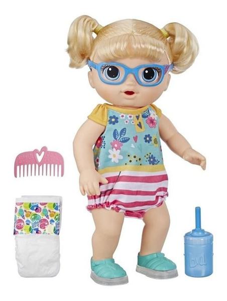 Boneca Baby Alive Bebê Passos e Sorrisos Loira - Hasbro
