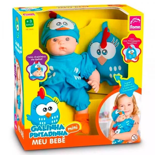 Boneca Galinha Pintadinha Mini Baby - Roma - Roma Brinquedos