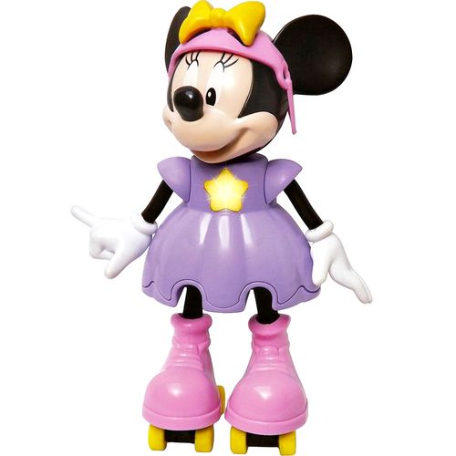 Boneca Minnie Conta Histórias C/ Bolsinha Disney Junior Elka