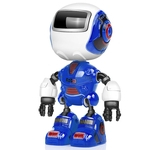 Bonito enigma Alloy Robot Modelo Toy sensor de toque Educação Mini Movable presente Joint Robot