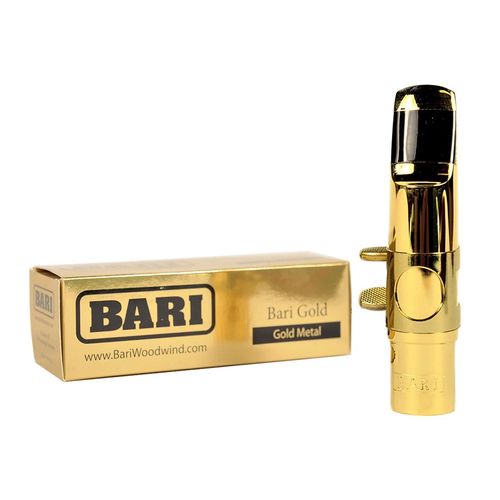 Boquilha Bari para Sax Alto Metal Gold 090 7