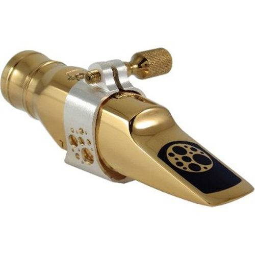 Boquilha Sax Alto Everton Strenght Gold Plated 7