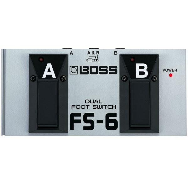 Boss - Pedal Dual Footswitch 2 em 1 FS6
