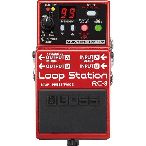 Boss - Pedal Loop Station para Guitarra Rc3