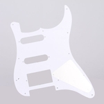 Branco Pickguard 3 Ply 11 Buraco Para Strat Guitarra Ssh
