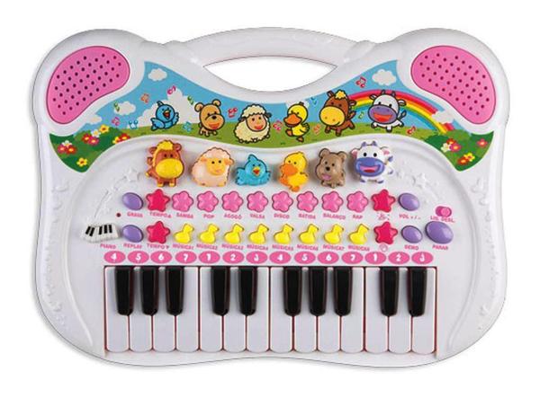 Brinquedo Braskit Piano Musical Animal