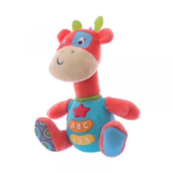 Brinquedo de Pelúcia Alegria Musical Girafinha - Dican