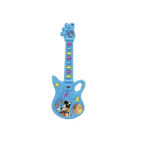 Brinquedo Guitarra Musical Mickey Azul Festaria