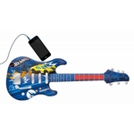 Brinquedo Guitarra Radical MP3 Player Hot Wheels Fun 84224