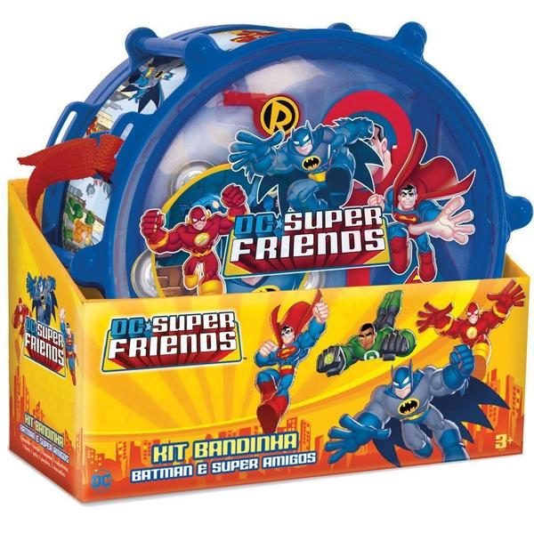 Brinquedo Kit Bandinha - Batman e Super Amigos Fun