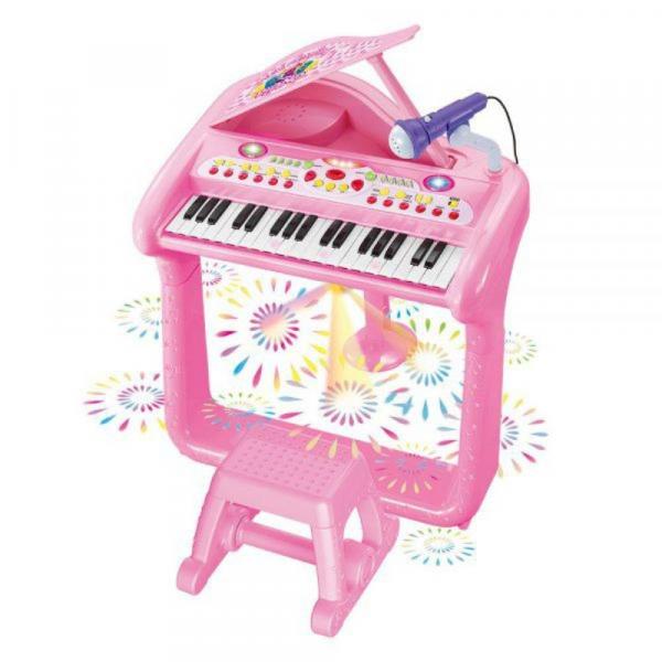 Brinquedo Meu Primeiro Piano Infantil - DM TOYS - Dmtoys