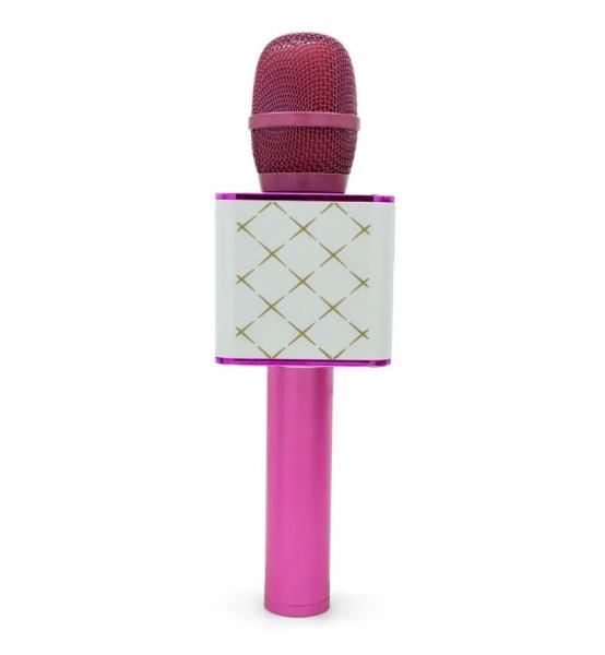 Brinquedo Microfone Karaokê Show Toyng - Rosa