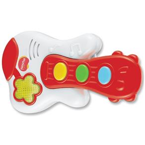 Brinquedo Musical - Guitarra do Bebê - Vermelho - Minimi