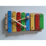 Brinquedo Musical Infantil de Madeira - Xilofone/Lira