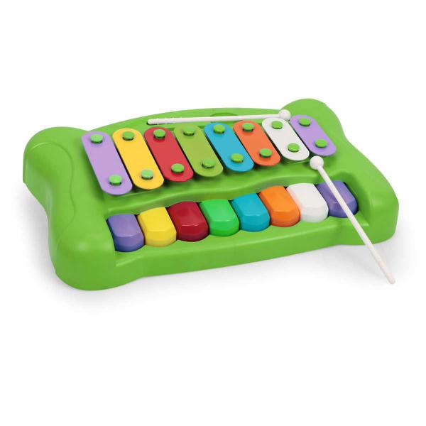 Brinquedo para Bebe Piano Xilofone DO-RE-MI - eu Quero Eletro
