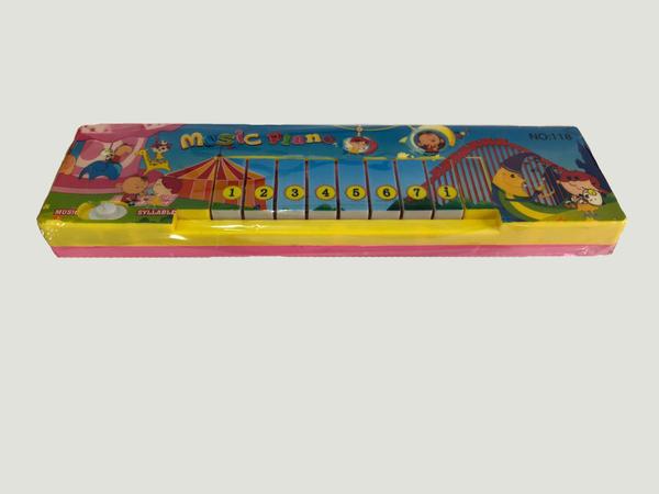 Brinquedo Piano Musical - Amarelo e Rosa - TOY19046-AR - Pop Brinquedos