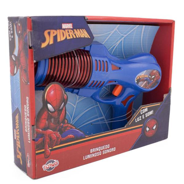 Brinquedo Sonoro Luminoso Homem Aranha - Toyng