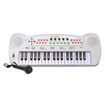 Brinquedo Teclado Musical Infantil Piano Com Microfone
