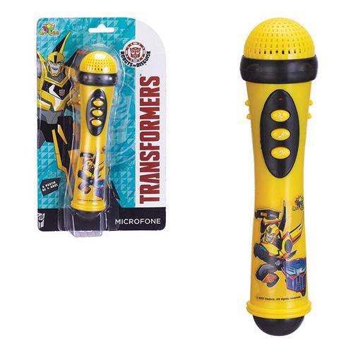 Bumblebee Transformers Microfone Infantil - Zein