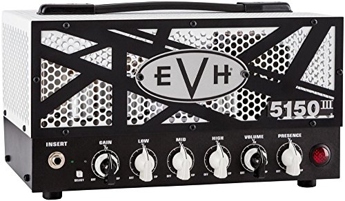 Cabeçote 15W Valvulado para Guitarra EVH 5150 III LBX II Head - White & Black