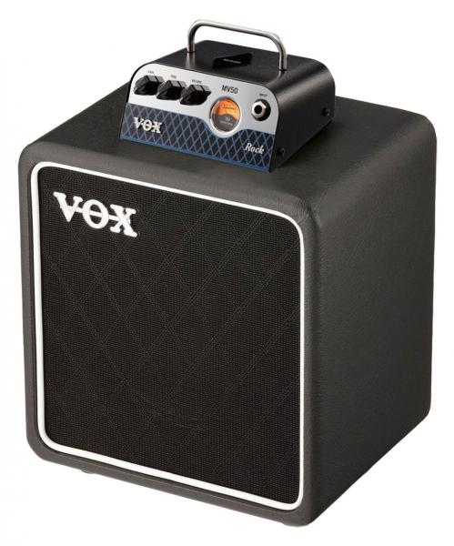 Cabecote e Caixa Vox Mv Series Mv50 Rock Set