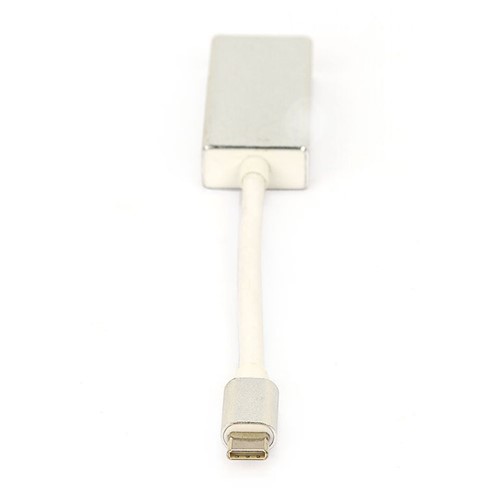Cabo Adaptador USB-C para Displayport Prata
