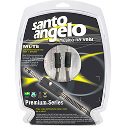 Cabo de Guitarra 0,50mm 15ft 4.57m Mute - Santo Angelo