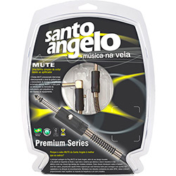 Cabo de Guitarra 0,50mm P10xP10 15ft 4.57m Mute L - Santo Angelo